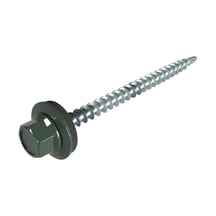 Verzinkte schroeven | Voor montage profieltop op houten constructie 4,8 x 60 mm E14 | Chroomoxydegroen Verzinkte schroeven | Voor montage profieltop op houten constructie | 4,8 x 60 mm E14 | Chroomoxydegroen #1