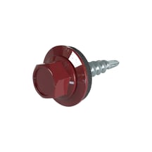 Verzinkte schroeven | Voor overlappingen en zetwerk | 4,8 x 20 mm E14 | Oxide rood #1