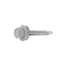 Verzinkte schroeven | Voor overlappingen en zetwerk | 4,8 x 20 mm D14 | Zilver-Metallic #1