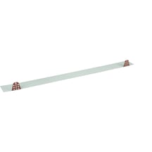 Vulstrook | Getand | Geperforeerd | Profiel 33/500TR | Voor onder de plaat | 8012 - Roodbruin #2