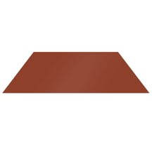 Vlakke plaat | Staal 0,75 mm | 25 µm Polyester | 8004 - Koperbruin #1