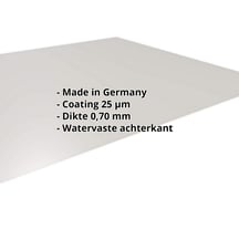 Vlakke plaat | Aluminium 0,70 mm | 25 µm Polyester | 9006 - Zilver-Metallic #2