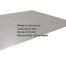 Vlakke plaat | Aluminium 0,70 mm | 25 µm Polyester | 9007 - Grijs aluminiumkleurig #2