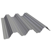 Warmdakplaat T92P | Dak | Staal 0,50 mm | 25 µm Polyester | 9007 - Grijs aluminiumkleurig #1