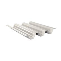 Warmdakplaat TP104 | Dak | Staal 0,75 mm | 25 µm Polyester | 9002 - Grijswit #1