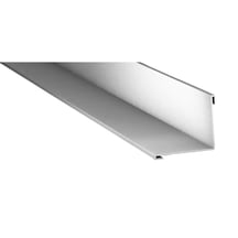 Binnenhoek | 115 x 115 x 2000 mm | Aluminium 0,70 mm | 25 µm Polyester | 9006 - Zilver-Metallic #1
