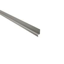 Dorpel | 50 x 25 x 20 mm | 100° | Aluminium 0,70 mm | 25 µm Polyester | 9006 - Zilver-Metallic #1