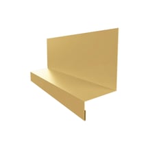 Dorpel | Typ 1 | 40 x 24 x 25 x 2000 mm | Staal 0,50 mm | 25 µm Polyester | 1002 - Zandgeel #1