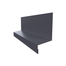 Dorpel | Typ 1 | 40 x 24 x 25 x 2000 mm | Staal 0,50 mm | 25 µm Polyester | 7024 - Grafietgrijs #1