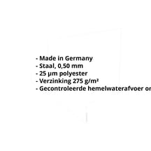 Dorpel | Typ 1 | 40 x 24 x 25 x 2000 mm | Staal 0,50 mm | 25 µm Polyester | 9010 - Zuiverwit #2