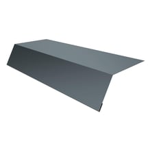 Druiplijst | 125 x 70 x 2000 mm | Staal 0,50 mm | 25 µm Polyester | 7000 - Pelsgrijs #1