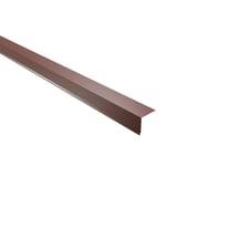 Druiplijst | 50 x 50 mm | 100° | Staal 0,50 mm | 25 µm Polyester | 8012 - Roodbruin #1