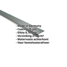 Druiplijst | 80 x 30 mm | 100° | Aluminium 0,70 mm | 25 µm Polyester | 6005 - Mosgroen #2