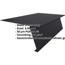 Startprofiel | Voor felsplaat PD-510-S | Staal 0,50 mm | 50 µm PURMAT® | 033 - Zwart #2