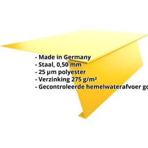 Startprofiel | Voor felsplaat PD-510-S | Staal 0,50 mm | 25 µm Polyester | 1021 - Koolzaadgeel #2