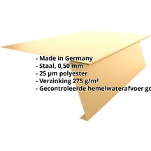 Startprofiel | Voor felsplaat PD-510-S | Staal 0,50 mm | 25 µm Polyester | 1002 - Zandgeel #2