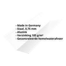 Kilgoot | 195 x 195 mm | Staal 0,75 mm | Aluzink | Zilvergrijs #2