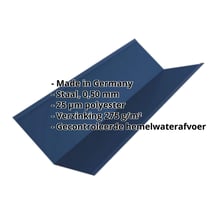 Kilgoot | 195 x 195 mm | Staal 0,50 mm | 25 µm Polyester | 5010 - Gentiaanblauw #2