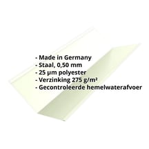 Kilgoot | 195 x 195 mm | Staal 0,50 mm | 25 µm Polyester | 9002 - Grijswit #2