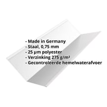 Kilgoot | 195 x 195 mm | Staal 0,75 mm | 25 µm Polyester | 7035 - Lichtgrijs #2