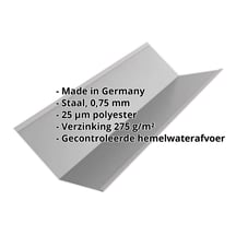 Kilgoot | 195 x 195 x 2000 mm | Staal 0,75 mm | 25 µm Polyester | 9006 - Zilver-Metallic #2