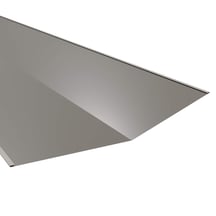 Kilgoot | 490 x 49 cm | Staal 0,50 mm | 25 µm Polyester | 9007 - Grijs aluminiumkleurig #1