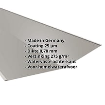 Kilgoot | 490 x 490 mm | Aluminium 0,70 mm | 25 µm Polyester | 9007 - Grijs aluminiumkleurig #2