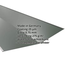 Kilgoot | 490 x 490 x 2000 mm | Staal 0,75 mm | 25 µm Polyester | 6020 - Chroomoxydegroen #2