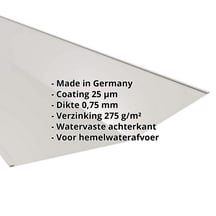 Kilgoot | 490 x 490 x 2000 mm | Staal 0,75 mm | 25 µm Polyester | 9006 - Zilver-Metallic #2