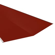 Kilgoot | 490 x 490 x 2000 mm | Staal 0,50 mm | 35 µm Mattpolyester | 29 - Rood #1