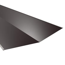 Kilgoot | 490 x 490 x 2000 mm | Staal 0,50 mm | 60 µm Puramid | 6017 - Chocoladebruin #1