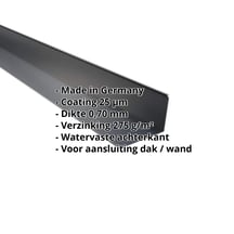 Muuraansluiting | 220 x 150 mm | 95° | Aluminium 0,70 mm | 25 µm Polyester | 7016 - Antracietgrijs #2