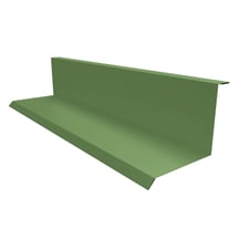 Muuraansluiting | Typ 1 | 100 x 110 x 2000 mm | 90° | Staal 0,75 mm | 25 µm Polyester | 6011 - Resedagroen #1