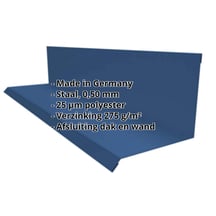 Muuraansluiting | Typ 2 | 100 x 110 x 2000 mm | 90° | Staal 0,50 mm | 25 µm Polyester | 5010 - Gentiaanblauw #2