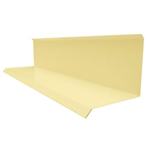 Muuraansluiting | Typ 3 | 100 x 110 x 2000 mm | 90° | Staal 0,50 mm | 25 µm Polyester | 1015 - Licht ivoorkleurig #1
