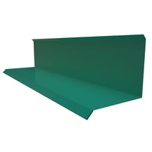 Muuraansluiting | Typ 3 | 100 x 110 x 2000 mm | 90° | Staal 0,50 mm | 25 µm Polyester | 6005 - Mosgroen #1