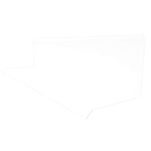Muuraansluiting | Typ 3 | 100 x 110 x 2000 mm | 90° | Staal 0,50 mm | 25 µm Polyester | 9010 - Zuiverwit #1