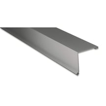 Nok lessenaarsdak | 115 x 115 mm | 80° | Aluminium 0,70 mm | 25 µm Polyester | 9007 - Grijs aluminiumkleurig #1