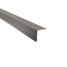 Nok lessenaarsdak | 115 x 115 mm | 85° | Aluminium 0,70 mm | 25 µm Polyester | 9007 - Grijs aluminiumkleurig #1