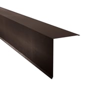 Nok lessenaarsdak | 200 x 250 mm | 85° | Staal 0,50 mm | 35 µm Mattpolyester | 32 - Donkerbruin #1