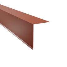 Nok lessenaarsdak | 200 x 250 mm | 85° | Staal 0,50 mm | 60 µm Puramid | 8004 - Koperbruin #1