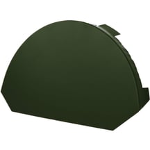 Nok afsluitstuk klein | Staal 0,50 mm | 25 µm Polyester | 6020 - Chroomoxydegroen #1