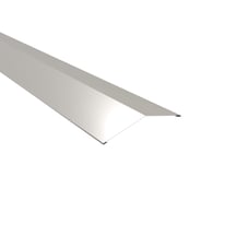 Nokstuk vlak | 145 x 145 mm | 150° | Staal 0,75 mm | 60 µm Puramid | 9002 - Grijswit #1
