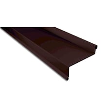 Vensterbank | 50 x 115 x 40 x 2000 mm | Staal 0,63 mm | 25 µm Polyester | 8017 - Chocoladebruin #1