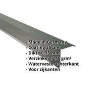 Windveer | 115 x 115 mm | Staal 0,75 mm | 25 µm Polyester | 6020 - Chroomoxydegroen #2