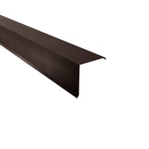 Windveer | 150 x 150 mm | Staal 0,50 mm | 35 µm Mattpolyester | 32 - Donkerbruin #1