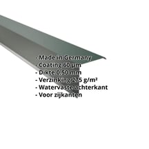 Windveer | 150 x 150 mm | Staal 0,50 mm | 60 µm Puramid | 6005 - Mosgroen #2