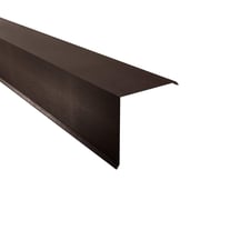 Windveer | 200 x 200 mm | Staal 0,50 mm | 35 µm Mattpolyester | 32 - Donkerbruin #1