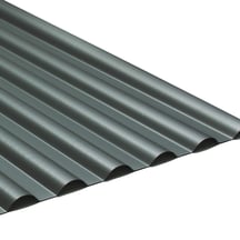 PVC profielplaat SINTRA | 77/18 | 1,20 mm | Antraciet metallic | 2000 mm #1