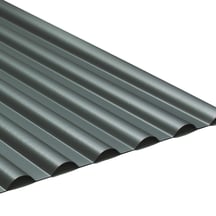 PVC profielplaat SINTRA | 77/18 | 1,20 mm | Antraciet metallic | 2000 mm #1